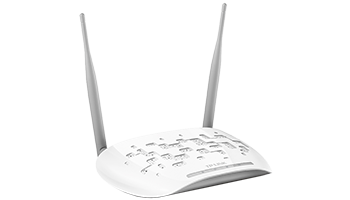 TP-Link TD-W8968 V.4 N300 Wi-Fi router with ADSL2 + modem and USB port (PSTN)
