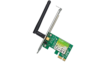 TP-LINK TL-WN781ND, N150, PCI Express, 1x detachable antenna 