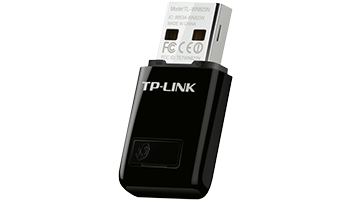 TP-LINK TL-WN823N v.3 N300 Mini Wireless USB Adapter, Mini Size, Realtek, 2T2R, 2.4Ghz, 802.11b/g/n 