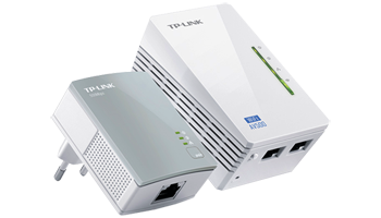 TP-LINK TL-WPA4220KIT v.5 N300 AV500 WiFi Wireless Powerline Extender Twin Pack with TL-PA4010