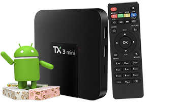 Tanix TX3 MINI S905W 1GB DDR3 RAM 8GB ROM 100M LAN 2.4G WIFI Android 7.1 4K H.265 TV Box Mini PC