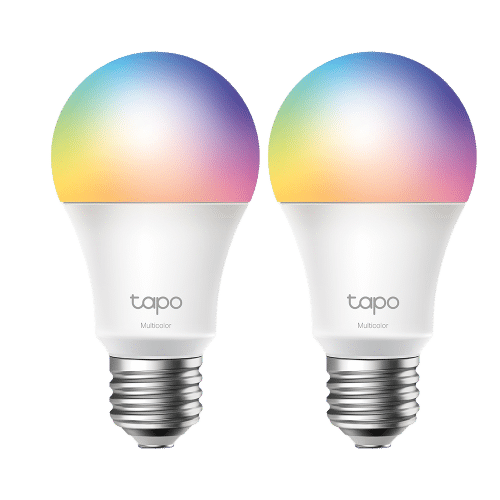 TP-Link Tapo L530E (2-pack) Smart Wi-Fi Light Bulb, Multicolor 60 W 2500-6500 K