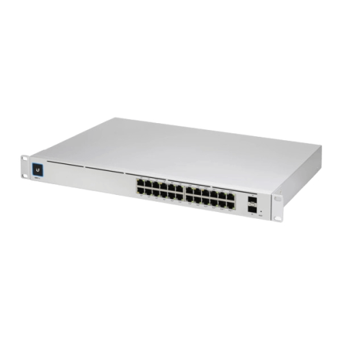 Ubiquiti USW-24-EU UniFi Switch 24 (24 Ports, Layer 2, Fanless, EU Version)