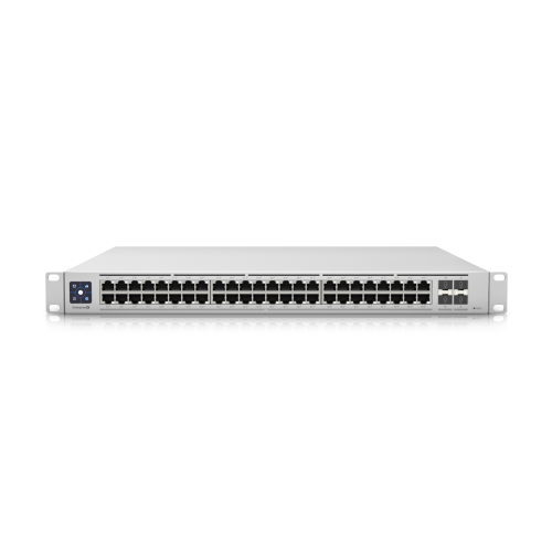 Ubiquiti USW-ENTERPRISE-48-POE-EU UniFi Switch Enterprise 48 × 2.5GbE + 4 × 10G SFP+, 720W PoE+