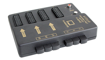 V 53 i Video Switch Box 4x Scart-jack + 2x RCA jack