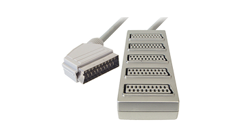 V 82 MSi  5-way Scart Splitter 