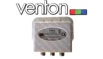 Venton DiseqC 2/1 DIWO 218E Exclusive Line Αδιάβροχος με κάλυμα