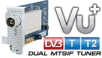 VU+ Dual DVB-T/T2 MTSIF Terrestrial Tuner for Uno 4K Uno 4K SE Ultimo 4K Duo 4K