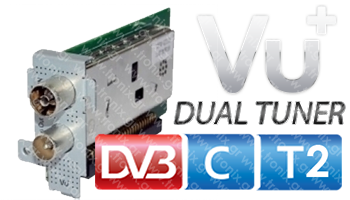 VU+ Dual Tuner DVB-C/T2 (Single Housing) Duo2 / Solo SE V2 / Ultimo / Uno