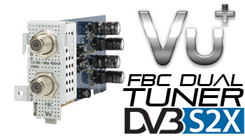 VU+ TUNER FBC DUAL S2X 