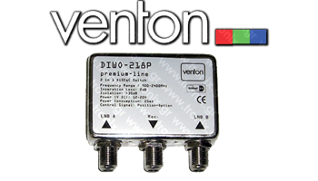 Venton DiseqC 2/1 DIWO 218P Premium Line Αδιάβροχος με κάλυμα