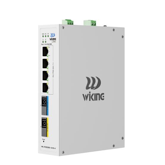 Wi-Tek WK-PCES306-1A1B-H Industrial Cloud Managed PoE Switch
