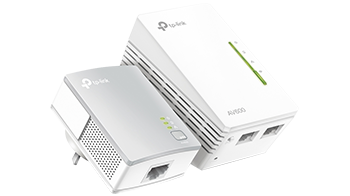 TP-Link TL-WPA4221 KIT 300Mbps AV600 Wi-Fi Powerline Extender Starter Kit