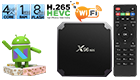 X96 Mini TV Box 1GB RAM + 8GB ROM Amlogic S905W Android 7.1.2 Quad-core Cortex-A53 4K VP9 H.265