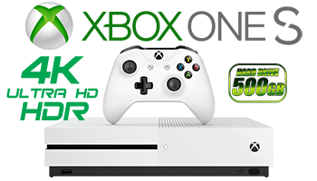 MICROSOFT Xbox One S 500GB Console - Starter Bundle