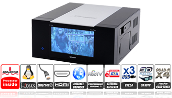 Xtrend ET-8500 2xDVB-S2 ΔΟΡΥΦΟΡΙΚΟΣ ΔΕΚΤΗΣ SAT RECEIVER Linux Full HD 