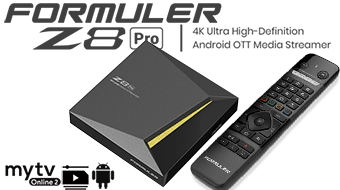 Formuler Z8 PRO Android UHD IPTV receiver