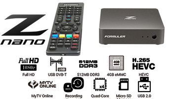 Formuler Z Nano H.265 IPTV Android