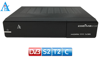 Zgemma H8.2H Combo DVB-S2 / DVB-T2 Hybrid Satellite Terrestrial Receiver Enigma 2