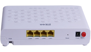 ZTE ZXHN F600 GPON  Optical Network Terminal With 4 ethernet ports