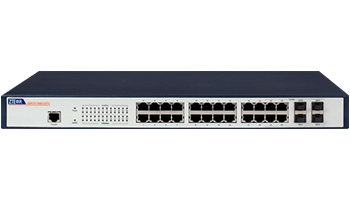 ZTE ZXR10-1660-24TC Switch, 24-Port Gigabit L2, 4 Combo SFP Slot, Controllable