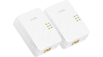 Zyxel ZX-PLA5405V2-EU0201F 1200 Mbps MIMO Powerline Gigabit Ethernet Network Adapter