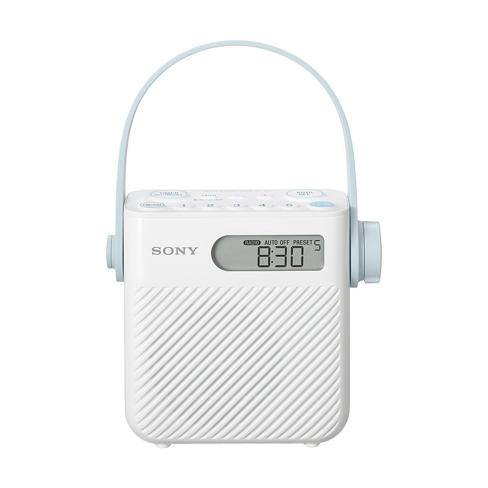 Sony ICF-S80 portable radio, white ICFS80.CE7