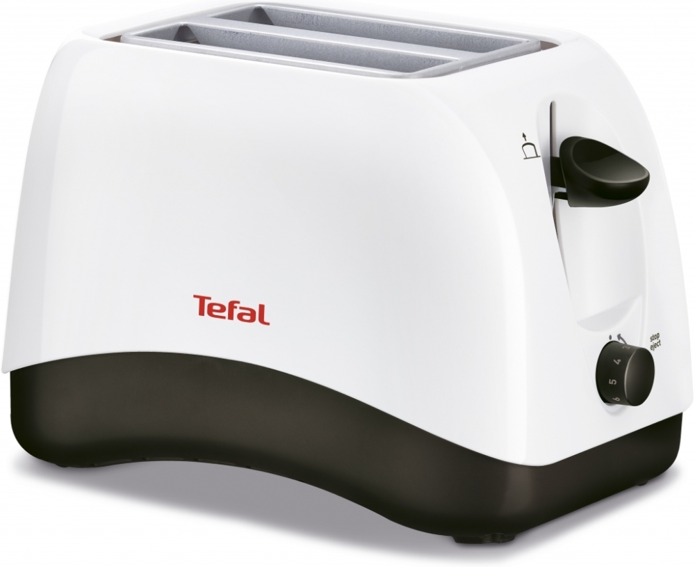 Tefal TT130130, Delfini 2, Toaster, 850W, 2 Hole, 7 Stage thermostat, Stop function, Defrosting, Reh