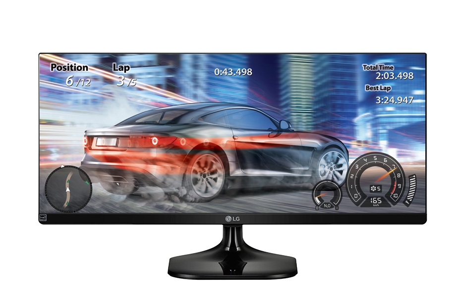 LG 25UM58 25" Wide LCD AG IPS Panel 14ms 1000:1 Mega DFC 250 cd/m2 21:9 2560x1080 sRGB 99%
