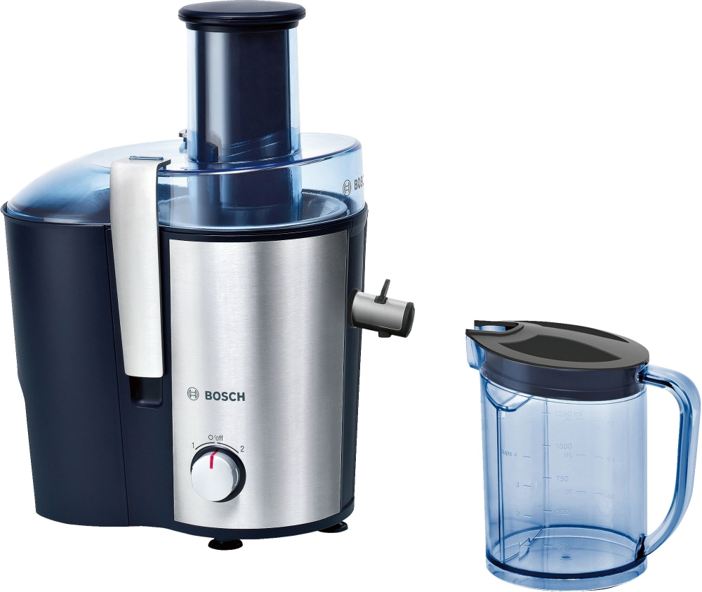 Bosch MES3500, Centrifugal juicer 700 W, 2 speeds, 2 lt pulp container, 1.25 ltr juice container