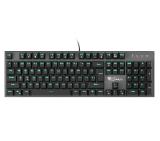 Genesis Mechanical Gaming Keyboard Thor 300 Green Backlight Outemu Blue Switch Us Layout