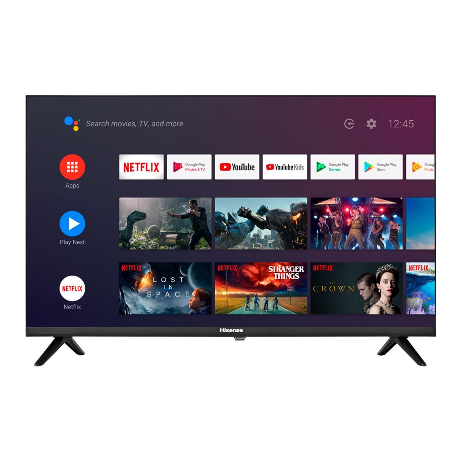 Hisense 32" A5700F HD 1366x768 DLED Dolby Audio DTS Smart TV Android WiFi BT DVB-T2/C/S2 Black