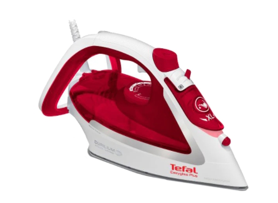 Tefal FV5717E0, Easygliss Plus, red, 2500W - 45g/min - shot 195g/min - Antidrip smart technology - w