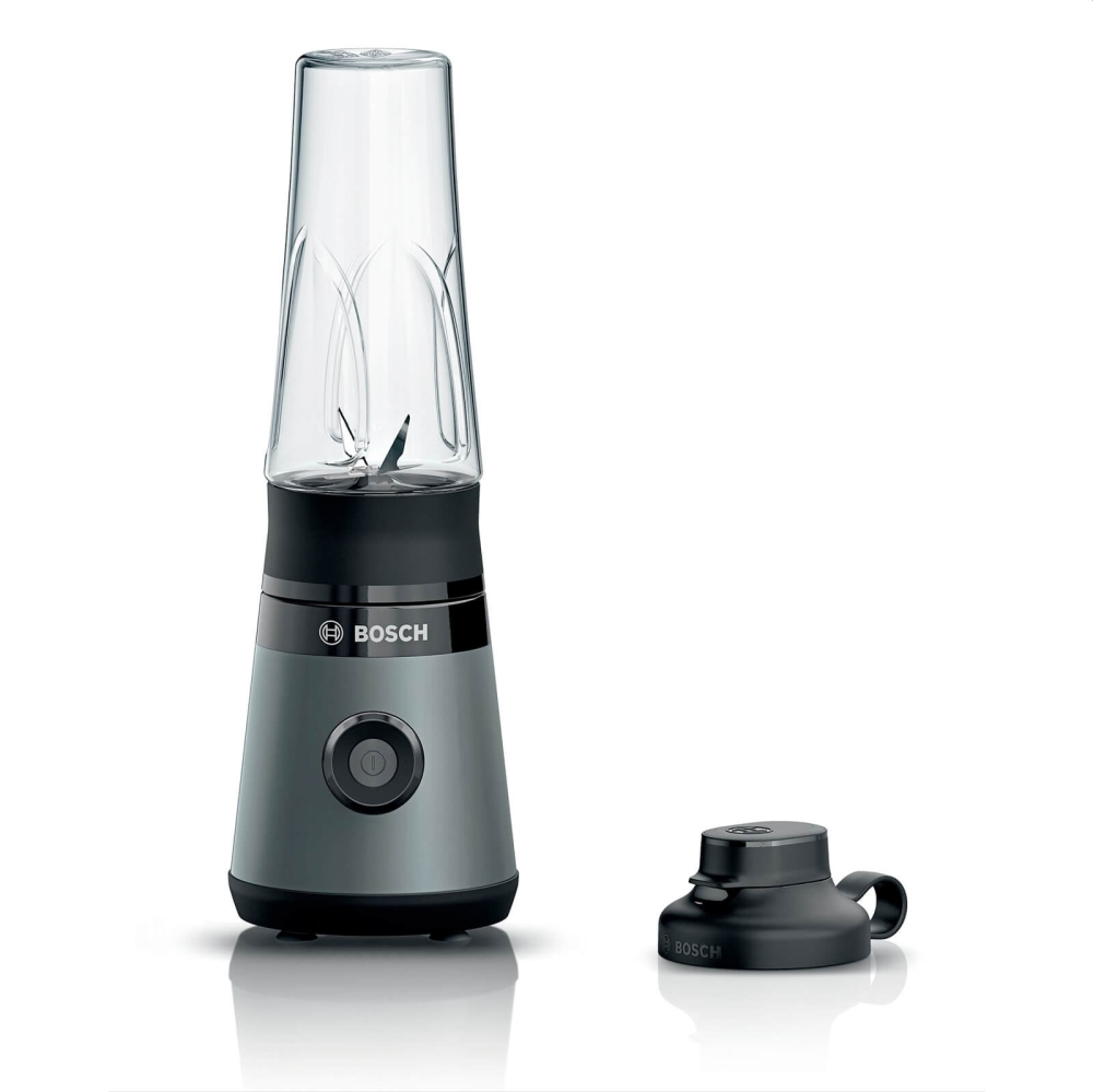 Bosch MMB2111S, Blender VitaPower Series 2, 0,6 L, 450 W, ToGo bottle from Tritan, Grey