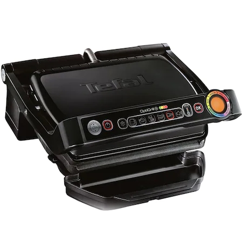Tefal GC712834, Optigrill+ Black, 600cm2 cooking surface, automatic cooking sensor