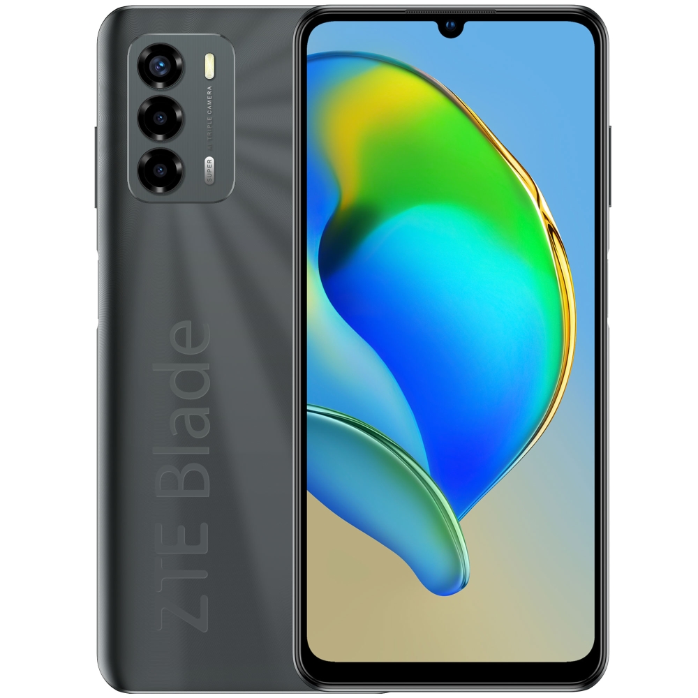 ZTE V40 Vita 4G, Gray, 6.75", 90Hz, HD+ 1600x720, 3GB+128GB, Unisoc T606 Octa Core up to 1.6Ghz, Cam