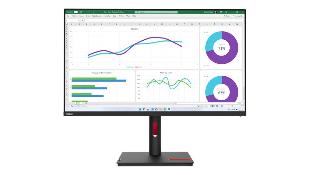 Lenovo ThinkVision T32p-30 31.5"IPS, 16:9, 3840x2160, 16:9