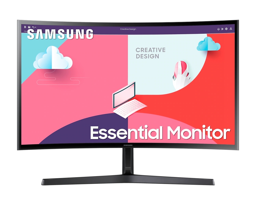 Samsung LS27C366EA, 27" Curved VA LED, 75 Hz, 5 ms GTG, 1920x1080