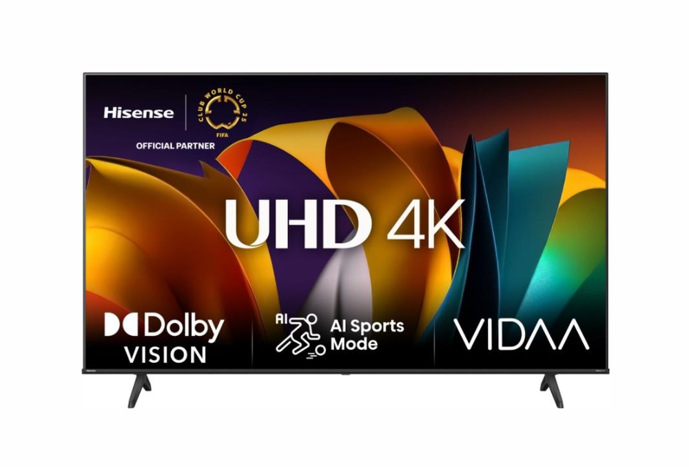 Hisense 55" A6N,4K Ultra HD 3840x2160,DLED,Smart TV,WiFi,2xHDMI,2xUSB,LAN,CI+,DVB-T2/C/S2,Black