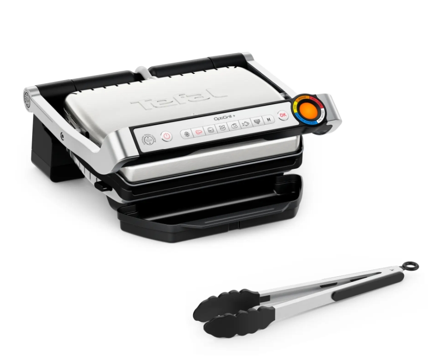 Tefal GC718D10 OPTIGRILL UPGRADE + TONG SUS