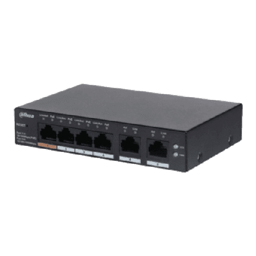 Dahua CS4006-4GT-60 6-Port Network Switch (4x PoE, 2x Uplink)