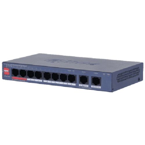 Dahua CS4010-8GT-110 10-Port Gigabit PoE L2 Network Switch