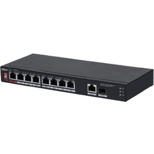Dahua PFS3110-8ET1GT1GF-96 10-Port Unmanaged Network Switch (8x PoE)