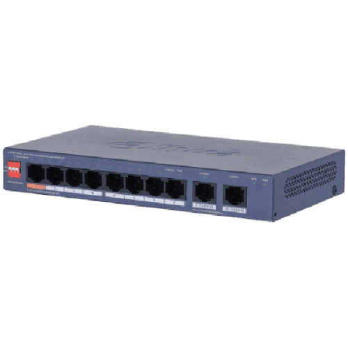 Dahua CS4010-8GT-60-V2 10-Port Gigabit PoE L2 Network Switch