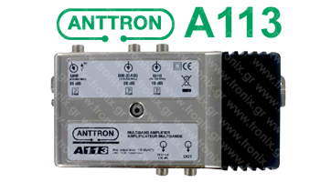 ANTTRON A113 Multiband amplifier 118dBμV
