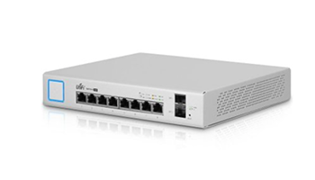 UBIQUITI US-8-60W-5-EU 8-Port Fully Managed Gigabit Switch with 4 IEEE 802.3af Includes 60W Power Su