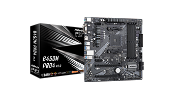 ASROCK B450M PRO4 R2.0 Main Board Desktop B450M PRO4