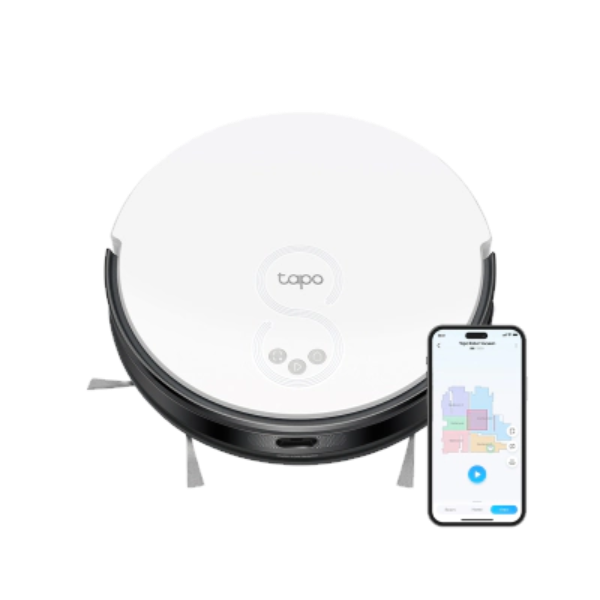 TP-Link Tapo RV20 Mop Robot Vacuum, MagSlim LiDAR, 2700Pa Suction, Wet &amp; Dry Cleaning