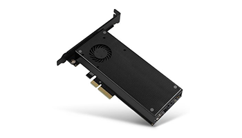 AXAGON PCEM2-DC PCEM2-DC PCI-E 3.0 4x - DUAL M.2 SSD (NVMe + SATA), dual voltage, up to 110mm SSD, f