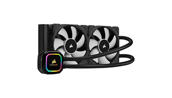 CORSAIR CW-9060043-WW iCUE H100i RGB PRO XT Liquid CPU Cooler